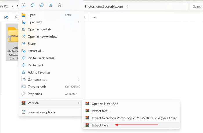 Giải nén tập tin