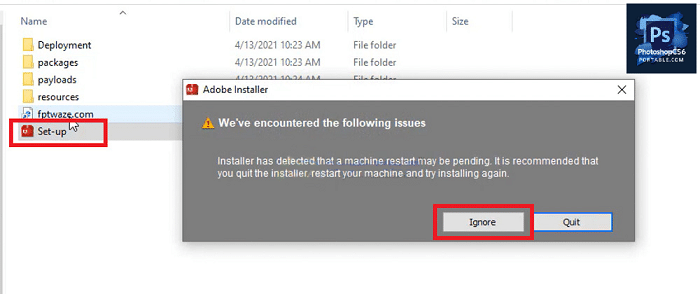 Tiến hành cài đặt phần mềm Photoshop 2014